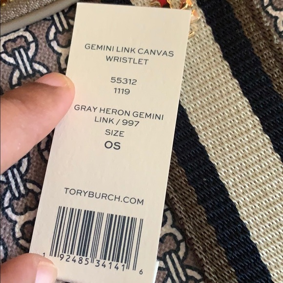 Tory Burch Canvas Wristlet - Picture 4 of 6